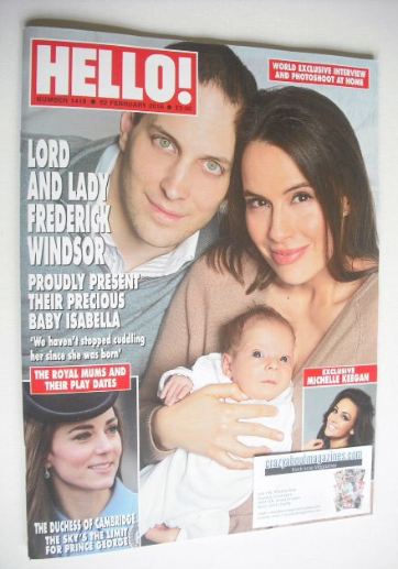 <!--2016-02-22-->Hello! magazine - Lord & Lady Frederick Windsor and Isabel