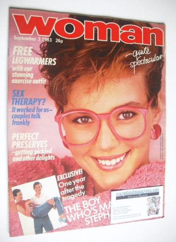 <!--1983-09-03-->Woman magazine (3 September 1983)