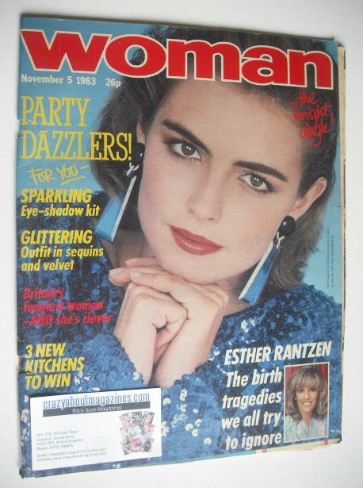 <!--1983-11-05-->Woman magazine (5 November 1983)