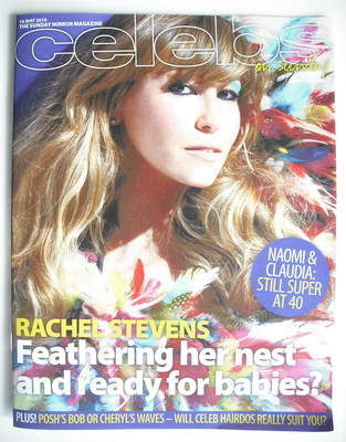 Celebs magazine - Rachel Stevens cover (16 May 2010)