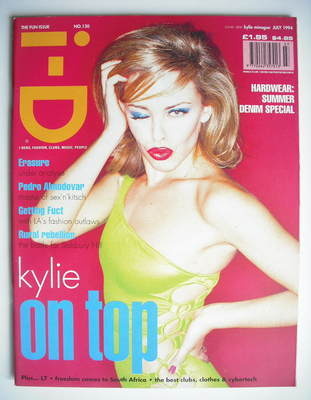 i-D magazine - Kylie Minogue cover (July 1994)