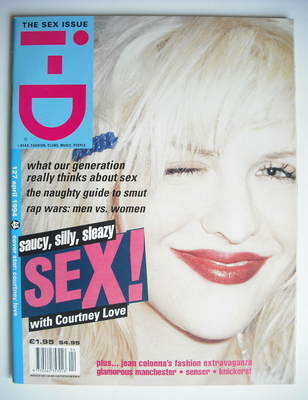 i-D magazine - Courtney Love cover (April 1994)