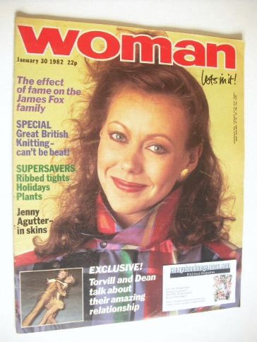 Woman magazine - Jenny Agutter cover (30 January 1982)