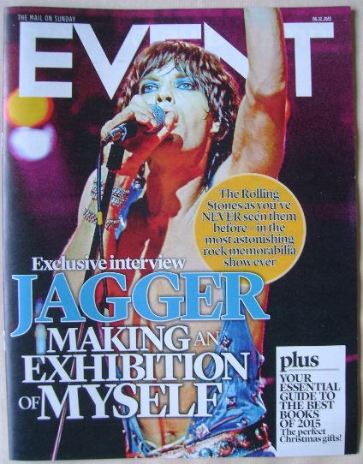 <!--2015-12-06-->Event magazine - Mick Jagger cover (6 December 2015)