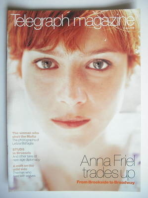 Telegraph magazine - Anna Friel cover (12 June 1999)