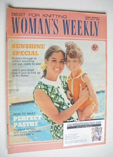 <!--1967-07-22-->Woman's Weekly magazine (22 July 1967)