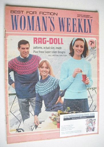 Woman's Weekly magazine (28 October 1967)