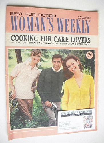 Woman's Weekly magazine (13 April 1968)
