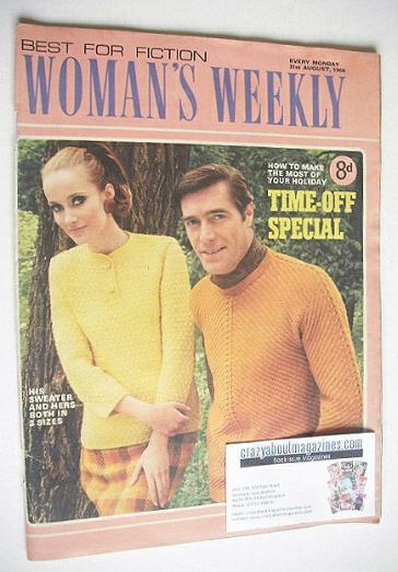 <!--1968-08-31-->Woman's Weekly magazine (31 August 1968)