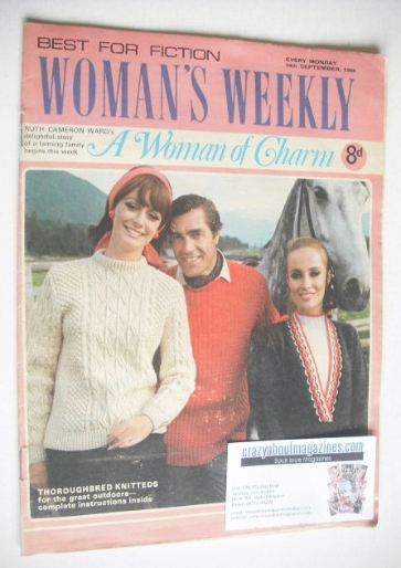 Woman's Weekly magazine (14 September 1968)