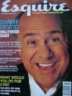 Esquire magazine - Danny DeVito cover (June 1994)