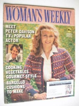 Woman's Weekly magazine (24 October 1981 - British Edition)