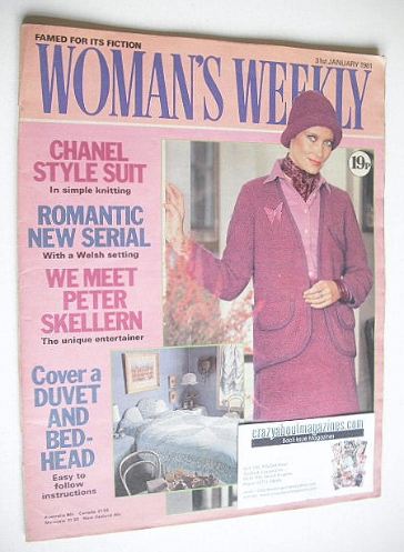 <!--1981-01-31-->Woman's Weekly magazine (31 January 1981)