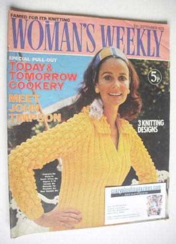 Woman's Weekly magazine (15 September 1973)