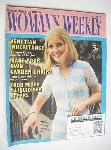 Woman's Weekly magazine (16 June 1973)