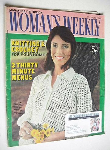 <!--1973-03-17-->Woman's Weekly magazine (17 March 1973)