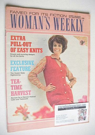 Woman's Weekly magazine (6 September 1969)
