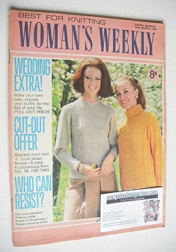 Woman's Weekly magazine (22 March 1969)