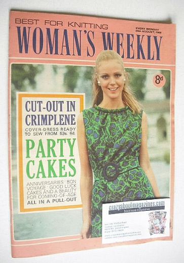 <!--1968-08-24-->Woman's Weekly magazine (24 August 1968)