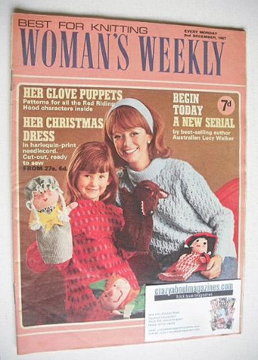 Woman's Weekly magazine (2 December 1967)