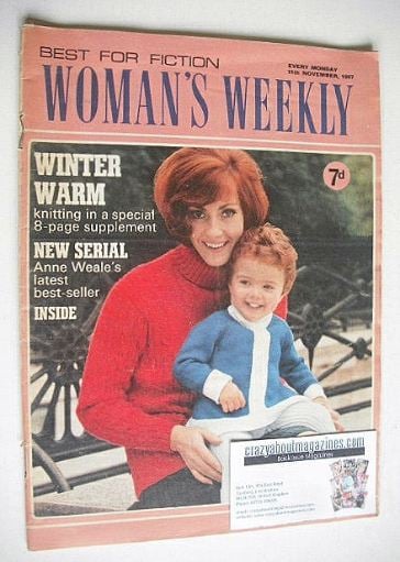 Woman's Weekly magazine (11 November 1967)