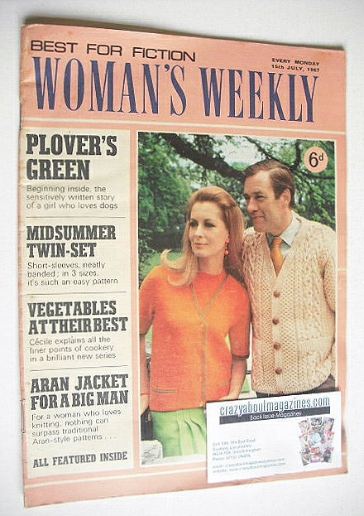 Woman's Weekly magazine (15 July 1967)
