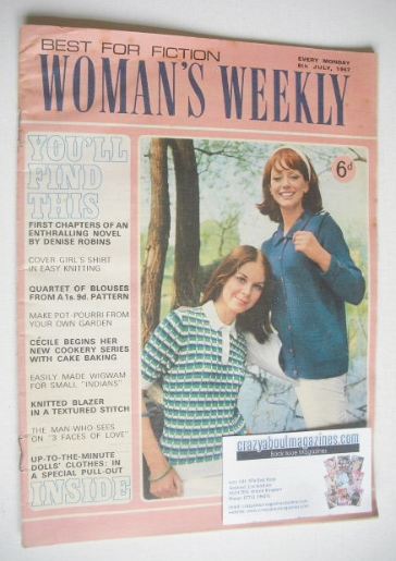 Woman's Weekly magazine (8 July 1967)