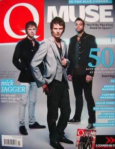 Q magazine - Muse and U2 cover (July 2010)