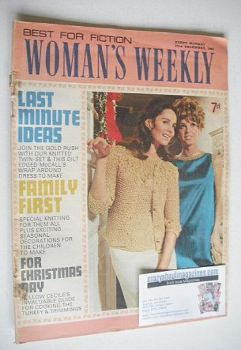 Woman's Weekly magazine (23 December 1967)