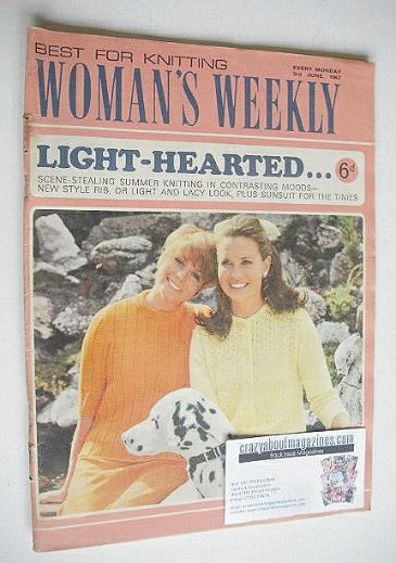 Woman's Weekly magazine (3 June 1967)