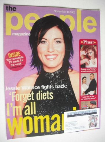 The People magazine - 16 November 2003 - Jessie Wallace cover