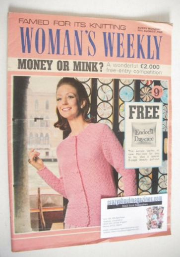 Woman's Weekly magazine (30 August 1969)