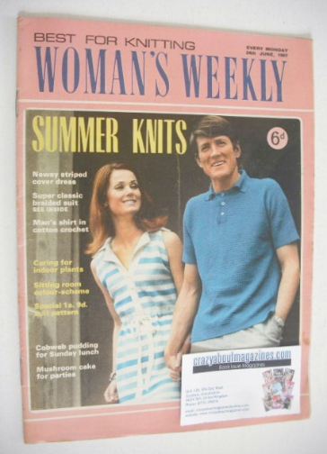 Woman's Weekly magazine (24 June 1967)
