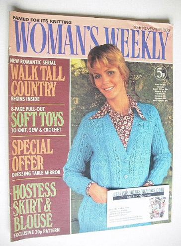 Woman's Weekly magazine (10 November 1973)