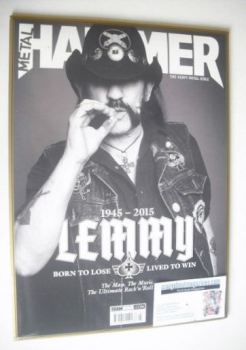 Metal Hammer magazine - Lemmy cover (March 2016)