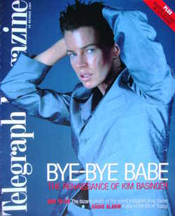 <!--1997-10-18-->Telegraph magazine - Kim Basinger cover (18 October 1997)