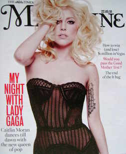 <!--2010-05-22-->The Times magazine - Lady Gaga cover (22 May 2010)