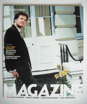 The Times magazine - Colin Firth cover (7 August 2004)