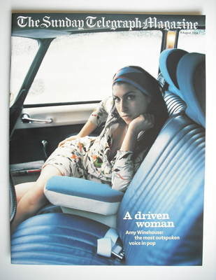 The Sunday Telegraph magazine - Amy Winehouse cover (8 August 2004)
