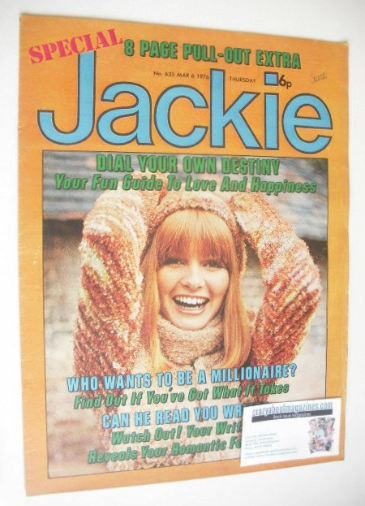 Jackie magazine - 6 March 1976 (Issue 635)