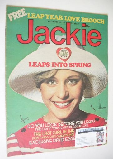 Jackie magazine - 28 February 1976 (Issue 634)
