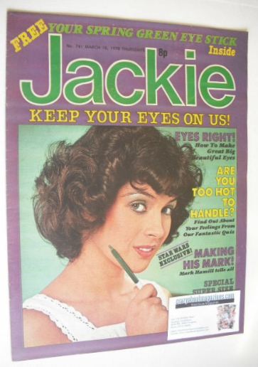 Jackie magazine - 18 March 1978 (Issue 741)