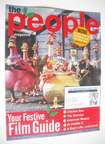The People magazine - 15 December 2002 - Chicken Run cover