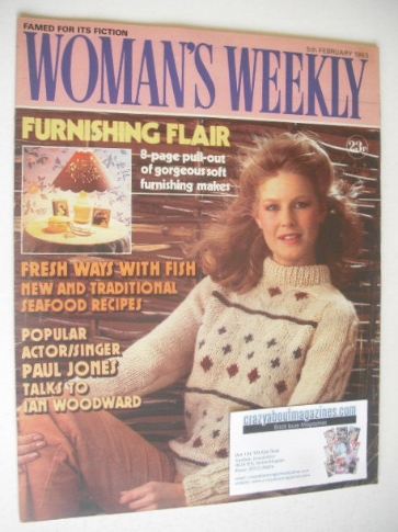 <!--1983-02-05-->Woman's Weekly magazine (5 February 1983 - British Edition