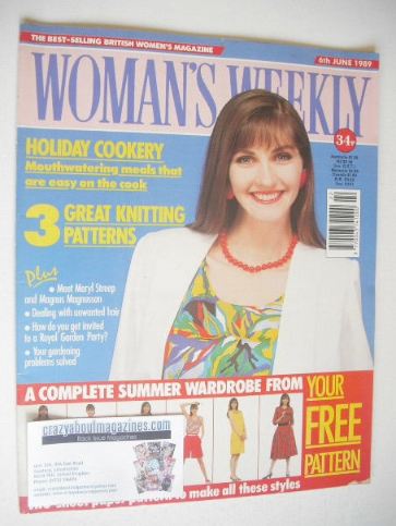 Woman's Weekly magazine (6 June 1989 - British Edition)
