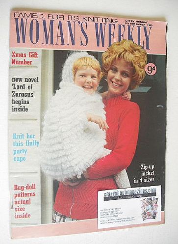 Woman's Weekly magazine (6 December 1969)