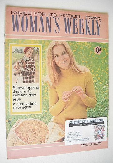 <!--1969-08-02-->Woman's Weekly magazine (2 August 1969)