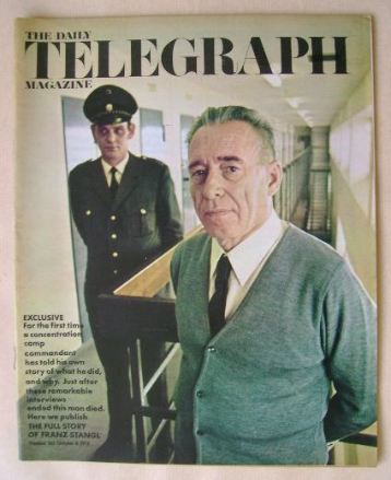 The Daily Telegraph magazine - Franz Stangl cover (8 October 1971)