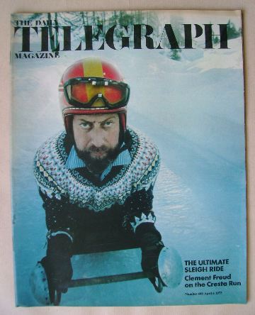 The Daily Telegraph magazine - Clement Freud cover (6 April 1973)