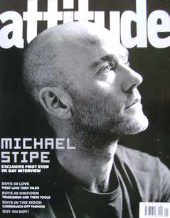 Attitude magazine - Michael Stipe cover (January 2004)